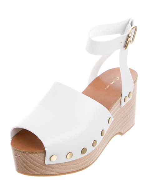 celine wedge sandals price|Celine.